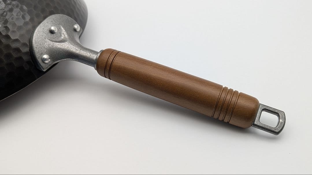 【未使用】燕三条 鉄なべ流 槌目炒め鍋 27cm／卵焼き器 21cmセット