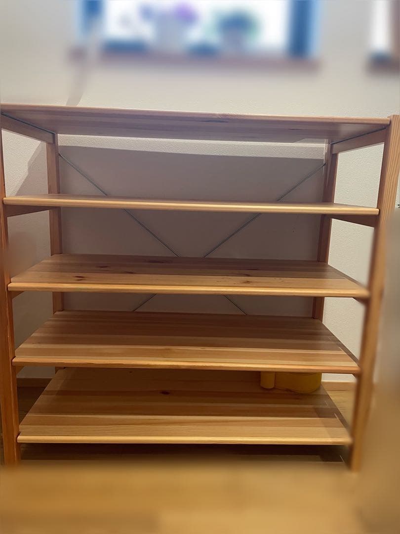 2セット⭐︎棚板9枚⭐︎無印パイン材ユニットシェルフ⭐︎86×39.5×83