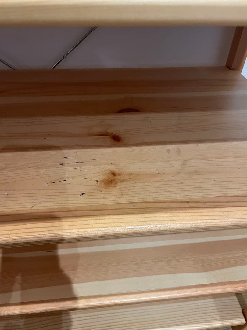 2セット⭐︎棚板9枚⭐︎無印パイン材ユニットシェルフ⭐︎86×39.5×83