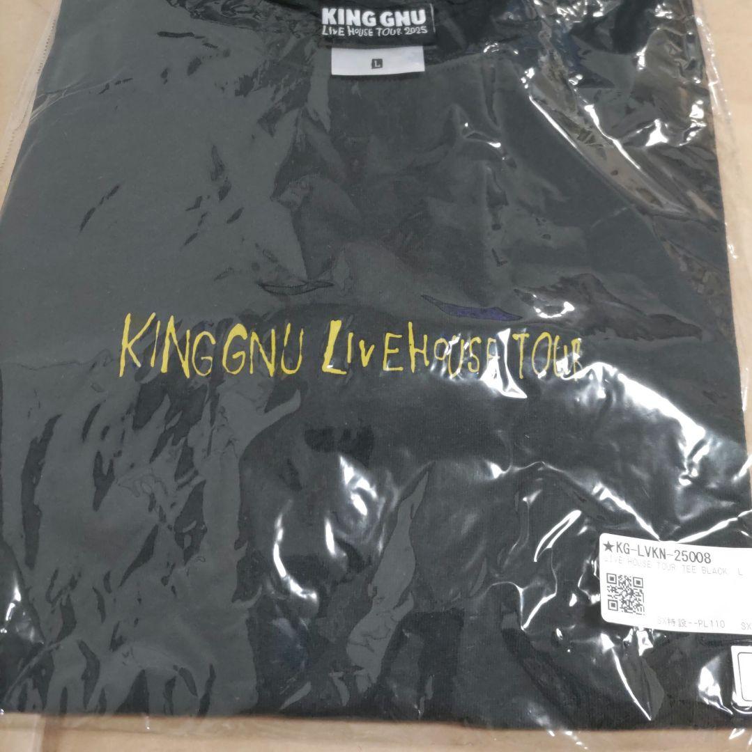 KingGnu　2025 CLUB GNU 　 tシャツ　ブラックL