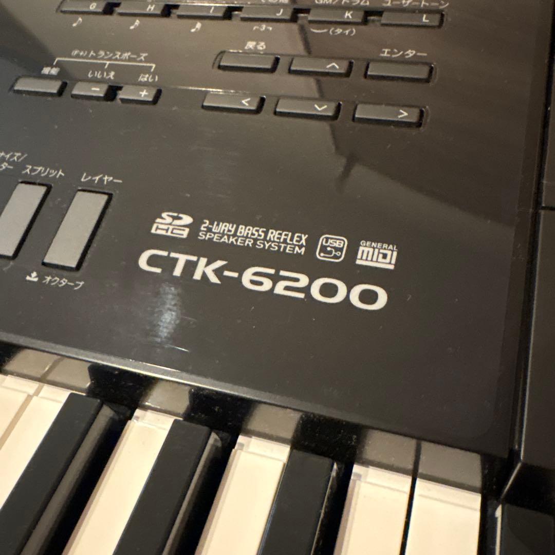 CASIO CTK-6200 キーボード