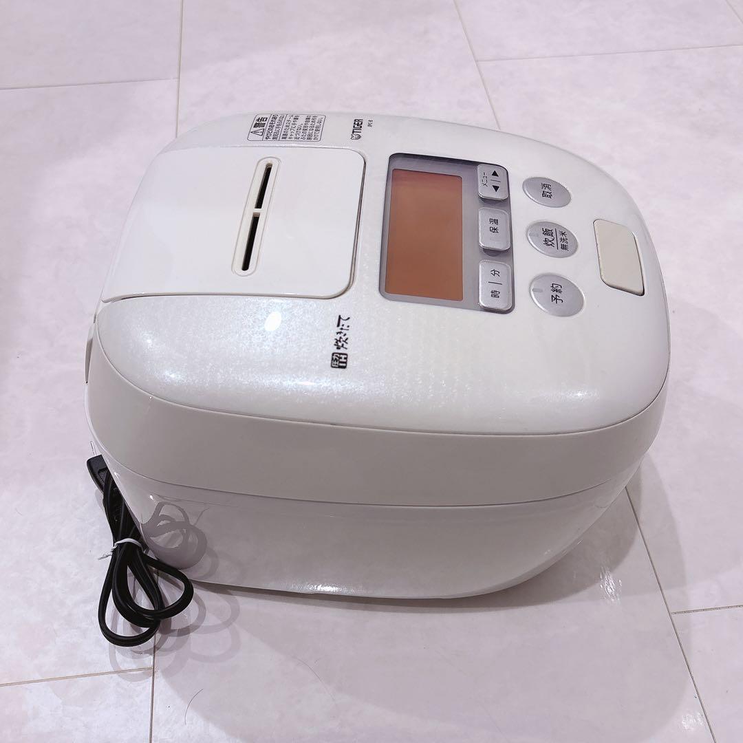 タイガー　TIGER JPC-B1 圧力炊飯器 ホワイト　白