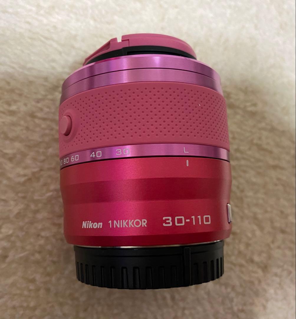 Nikon 1 J2 ニコン　ピンク ミラーレスカメラセット