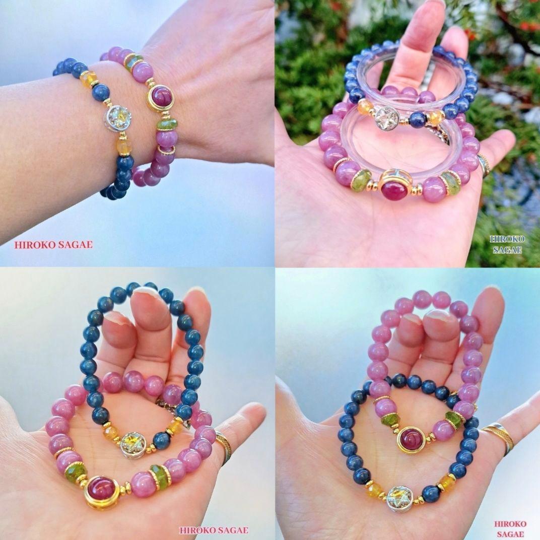 宝石質 リビアングラス イエローサファイア ブルーサファイア 宇宙 星 波動