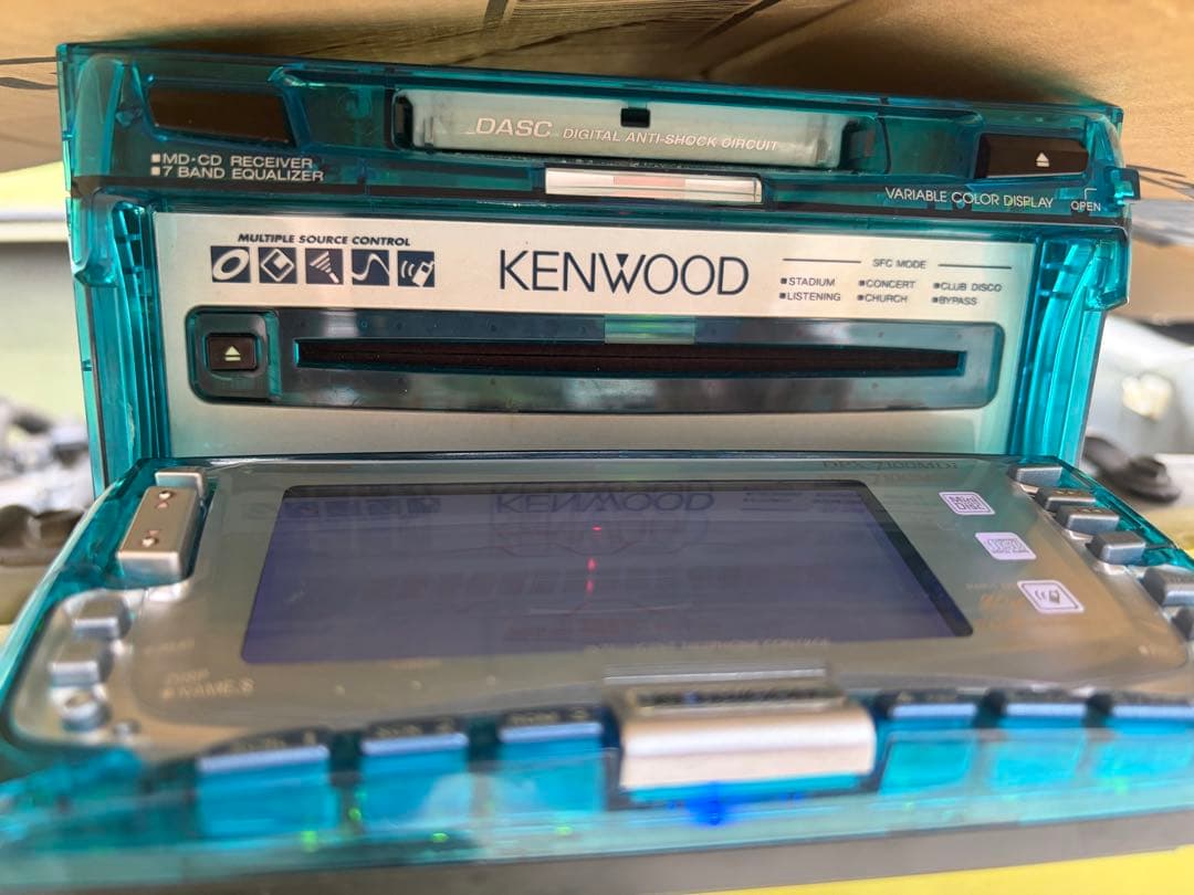 値下げ☆人気のKENWOOD DPX-710MD MD/CDレシーバー