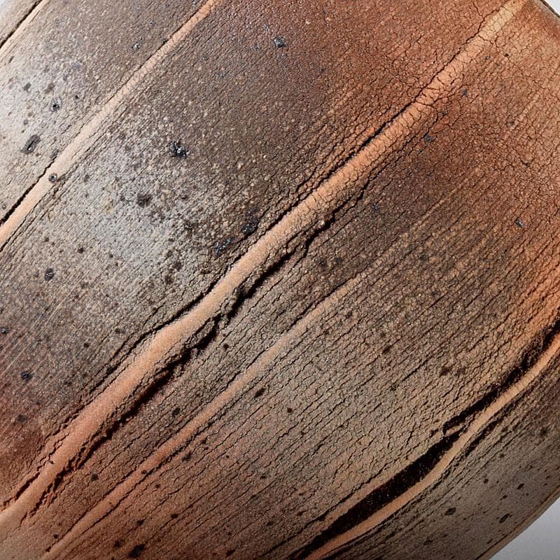 茶道具　長島焼　久村俊英作　水指　共箱　C　7346C