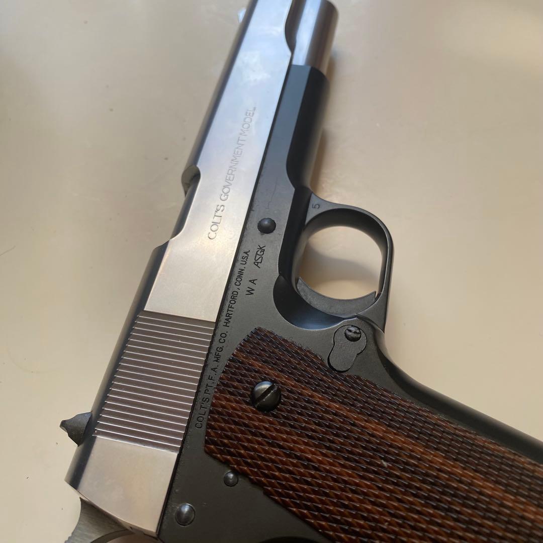 WA コルトガバメントシリーズ70 ブローバック　ガスガン