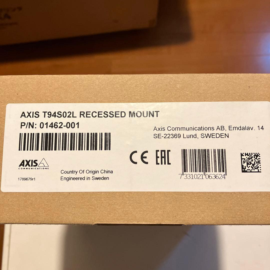 AXIS T94S02L 埋込み式マウント 01462-001