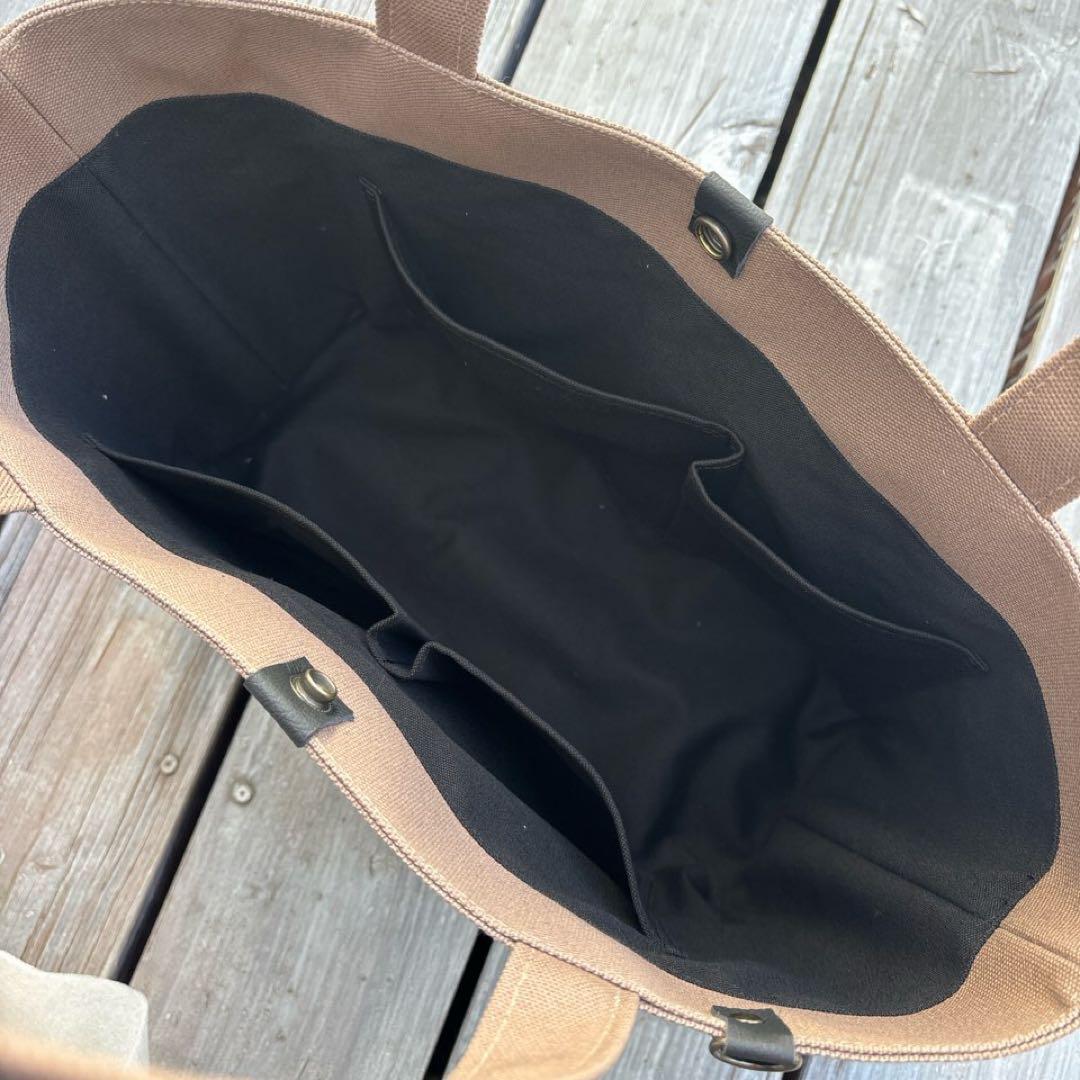 トートバッグLSワイド【倉敷帆布×本革】
