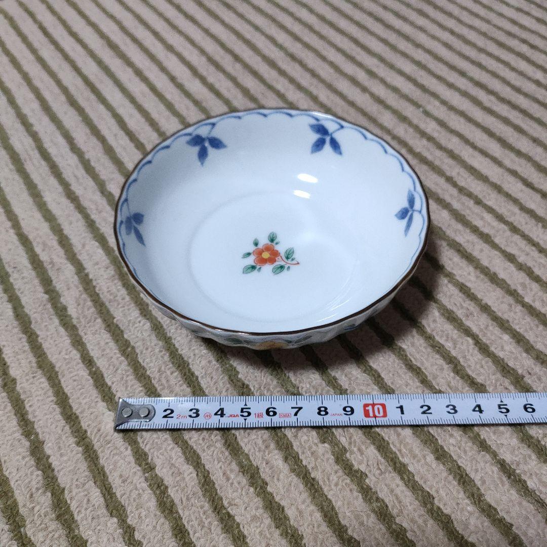 たち吉　花容 中皿揃５枚セット はるか小鉢4枚セット