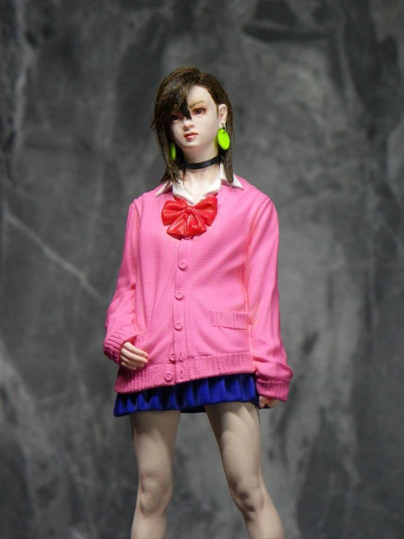 戦うJKコスプレリアルフィギュア 塗装済み完成品 ハセガワ 1/12 ゲーテル。