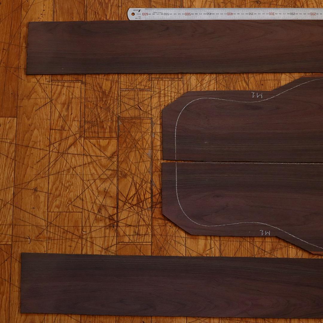 ブラジリアンローズウッド ハカランダ Dセット M1