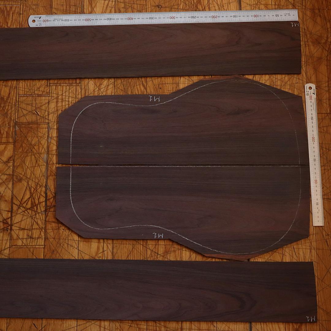 ブラジリアンローズウッド ハカランダ Dセット M1