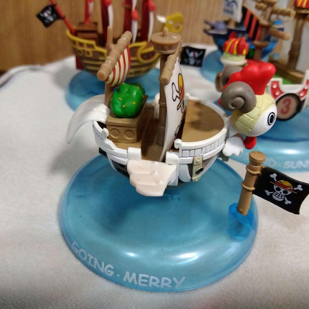 ワンピース ワールドコレクタブルフィギュア　海賊船６個セット