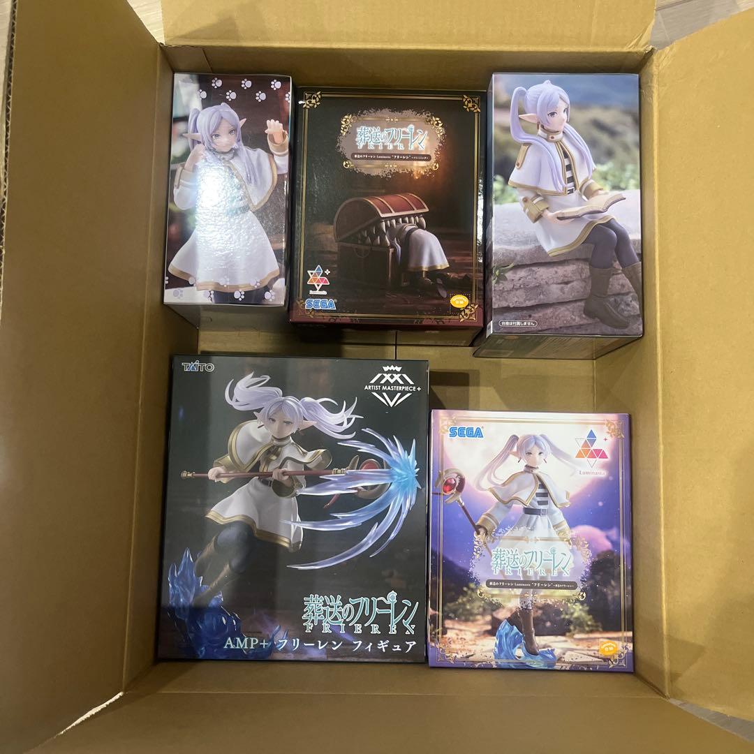 【匿名配送】葬送のフリーレン フリーレン フィギュア　５点セット！
