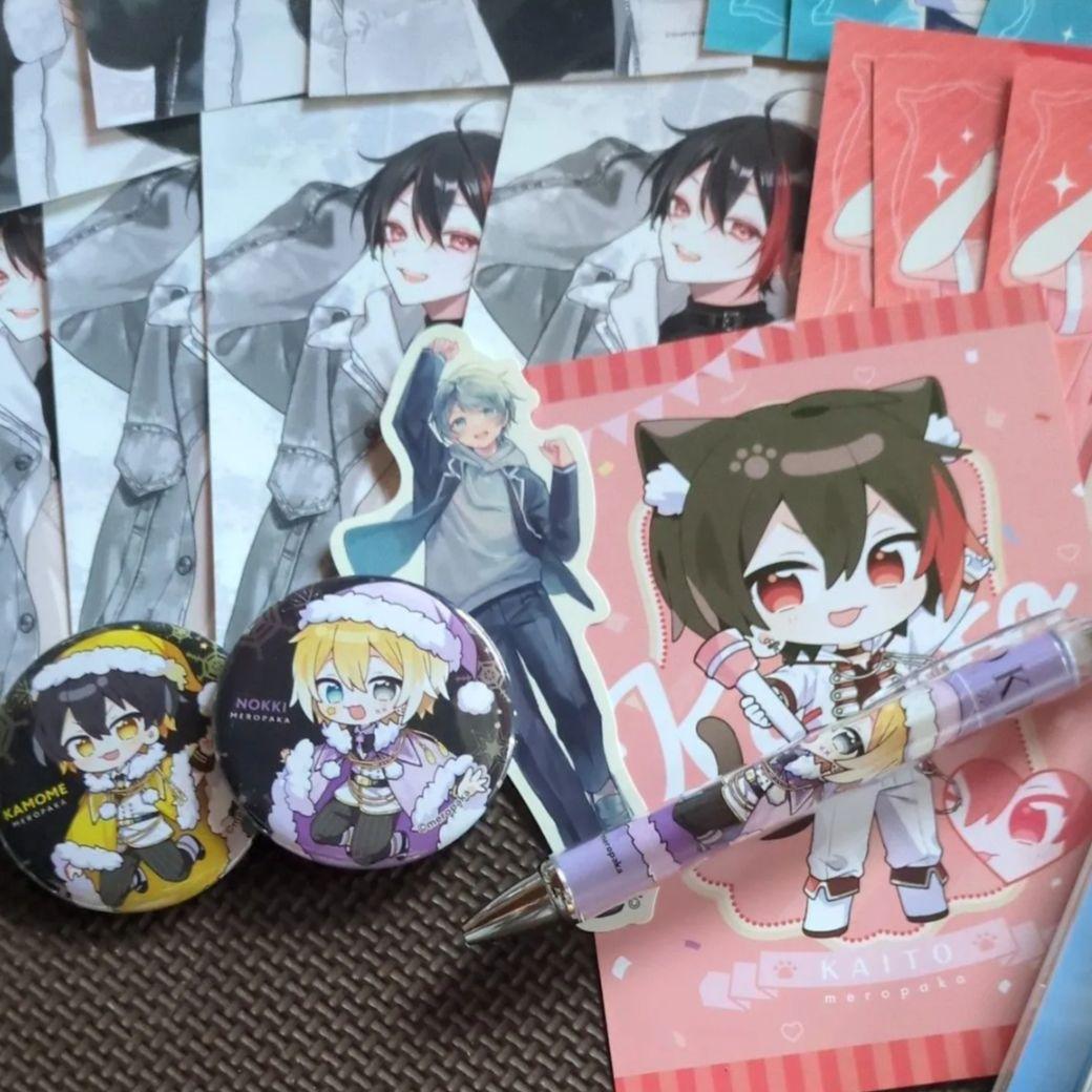 めろんぱーかー グッズ まとめ売り ブロマイド CD 缶バッジ ボールペン