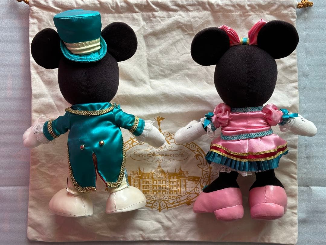 ディズニーランドホテル　ミッキー ミニー ぬいぐるみセット