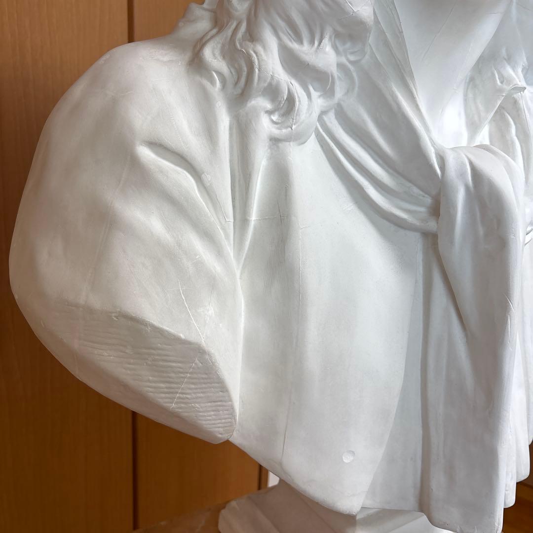 【引取り限定】石膏像 モリエール