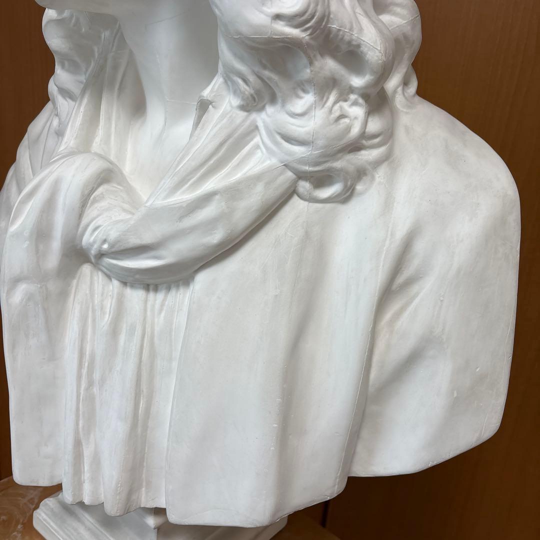 【引取り限定】石膏像 モリエール