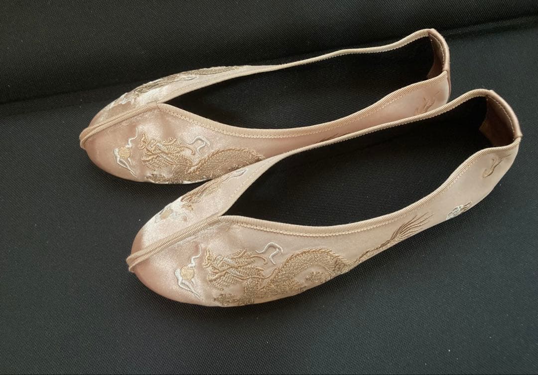 未使用品【富錦樹】チャイナシューズ
