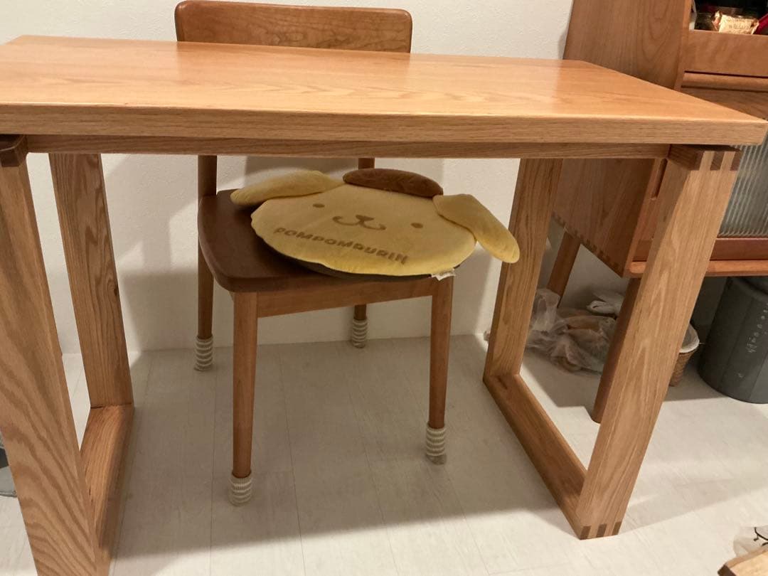 オーク無垢材テーブル 100×50cm｜オール無垢・合板不使用