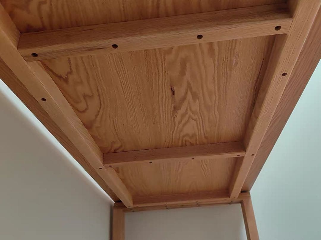 オーク無垢材テーブル 100×50cm｜オール無垢・合板不使用