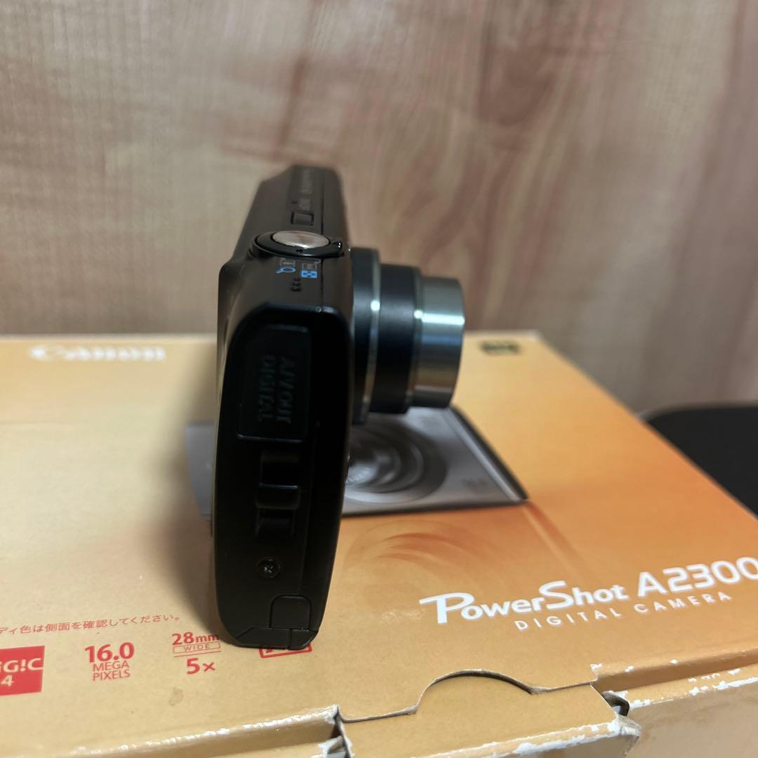 Canon PowerShot A2300 ブラック黒　箱説ケース付き