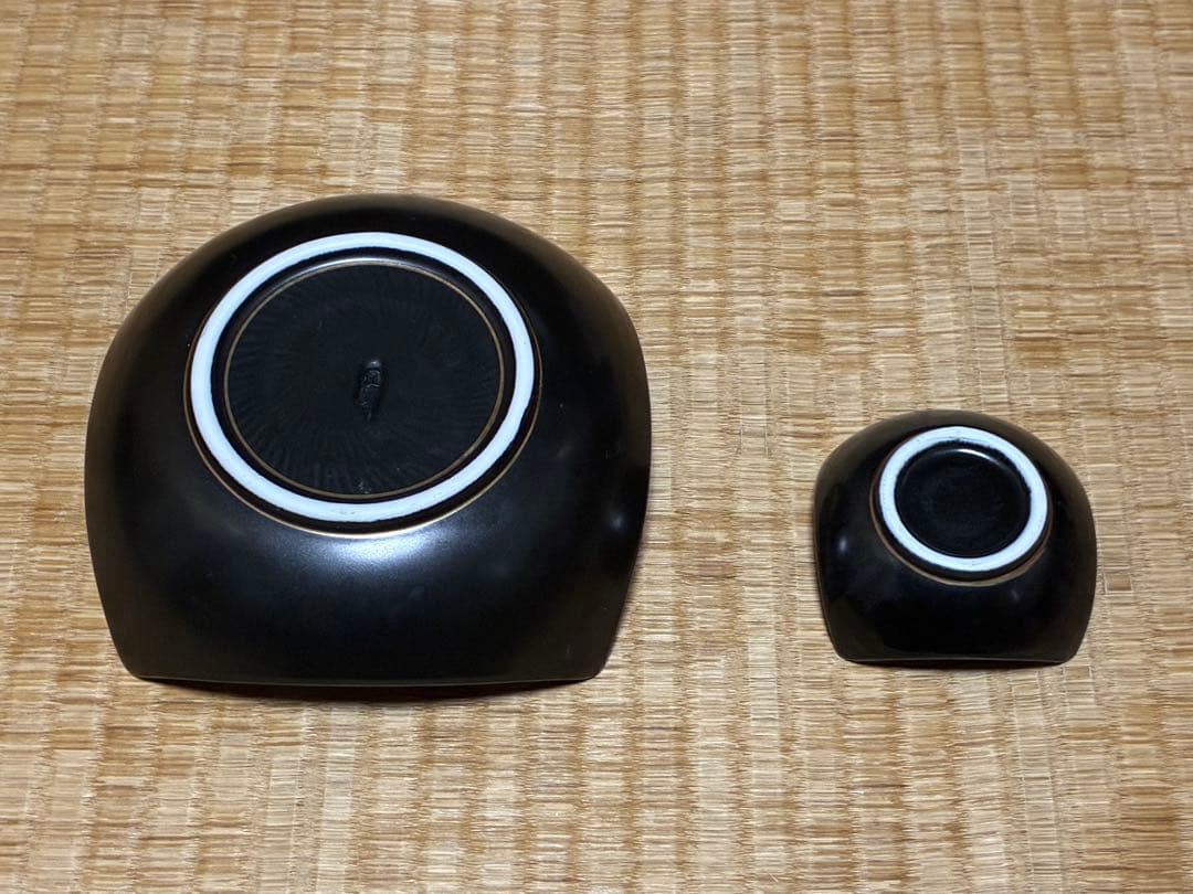 正倉院 瑞鳥 四角皿 七枚 と 四角小皿 七枚 まとめて