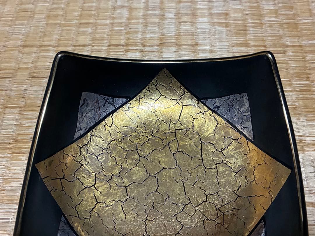 正倉院 瑞鳥 四角皿 七枚 と 四角小皿 七枚 まとめて