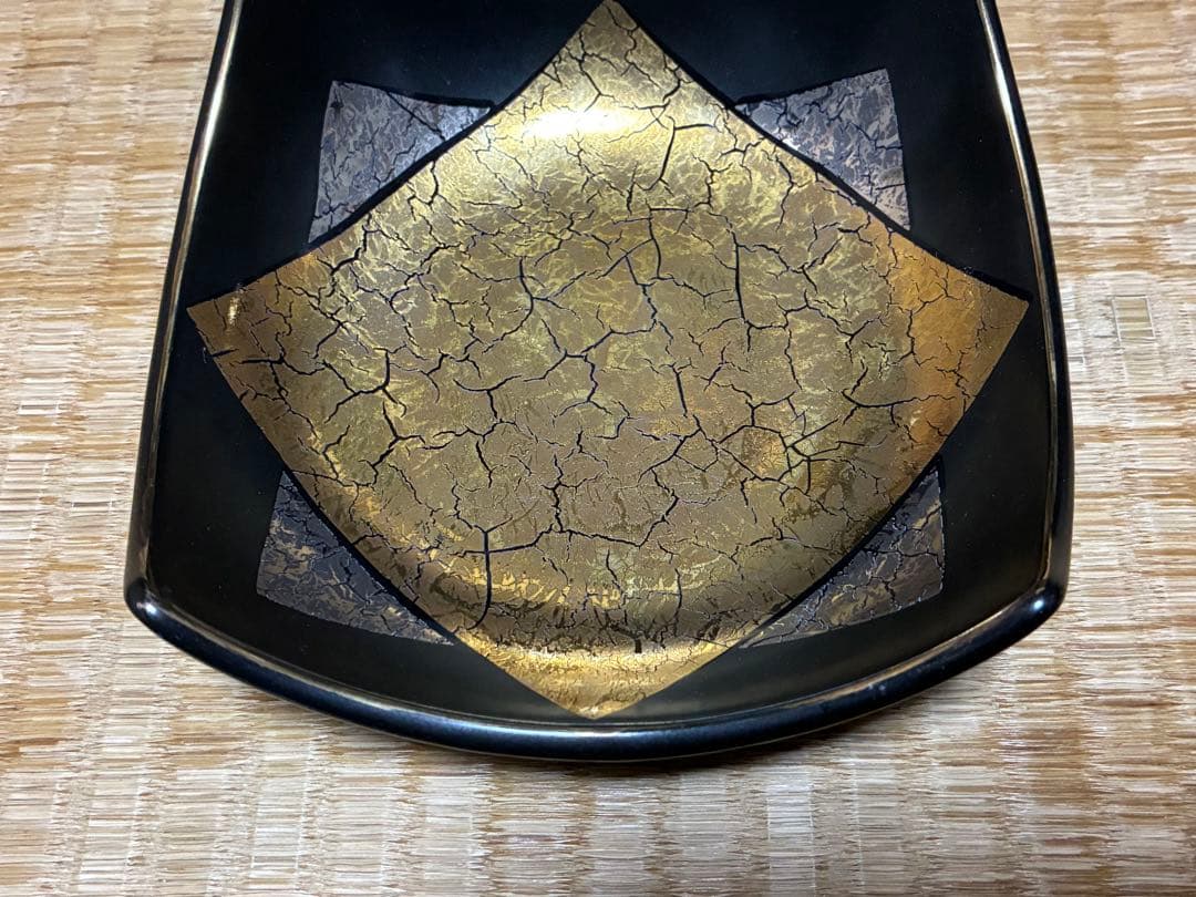 正倉院 瑞鳥 四角皿 七枚 と 四角小皿 七枚 まとめて