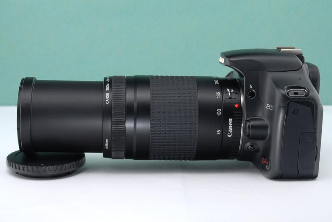 ☘️カメラデビューに✨️ Canon Kiss X2 ダブルレンズ 一眼レフ