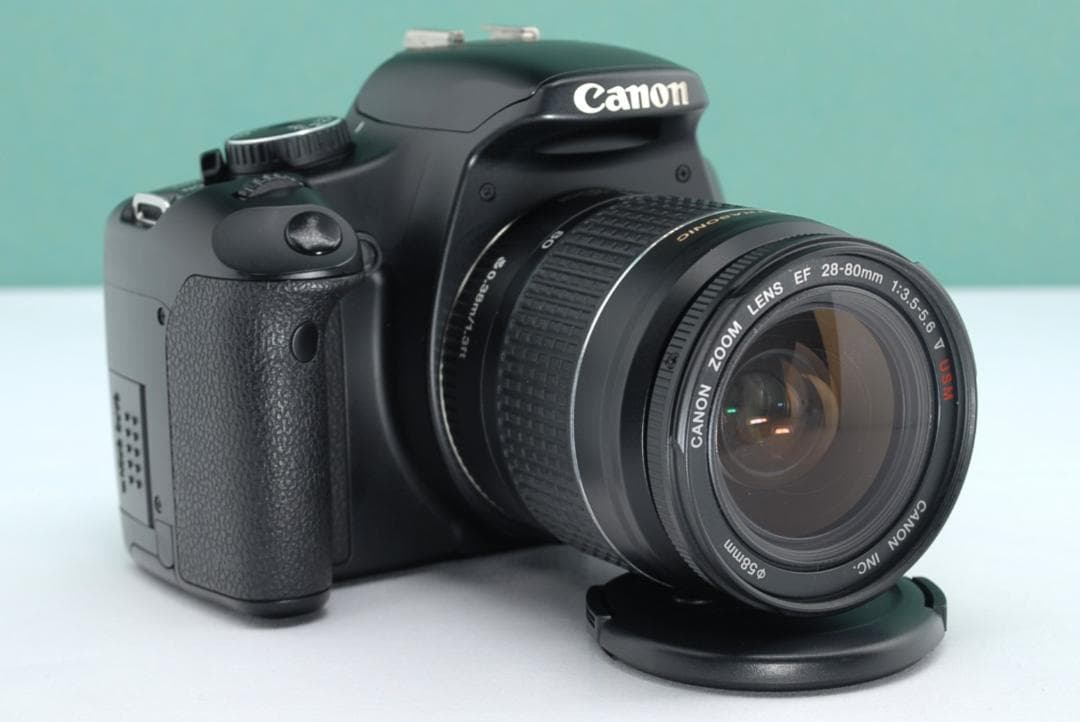 ☘️カメラデビューに✨️ Canon Kiss X2 ダブルレンズ 一眼レフ