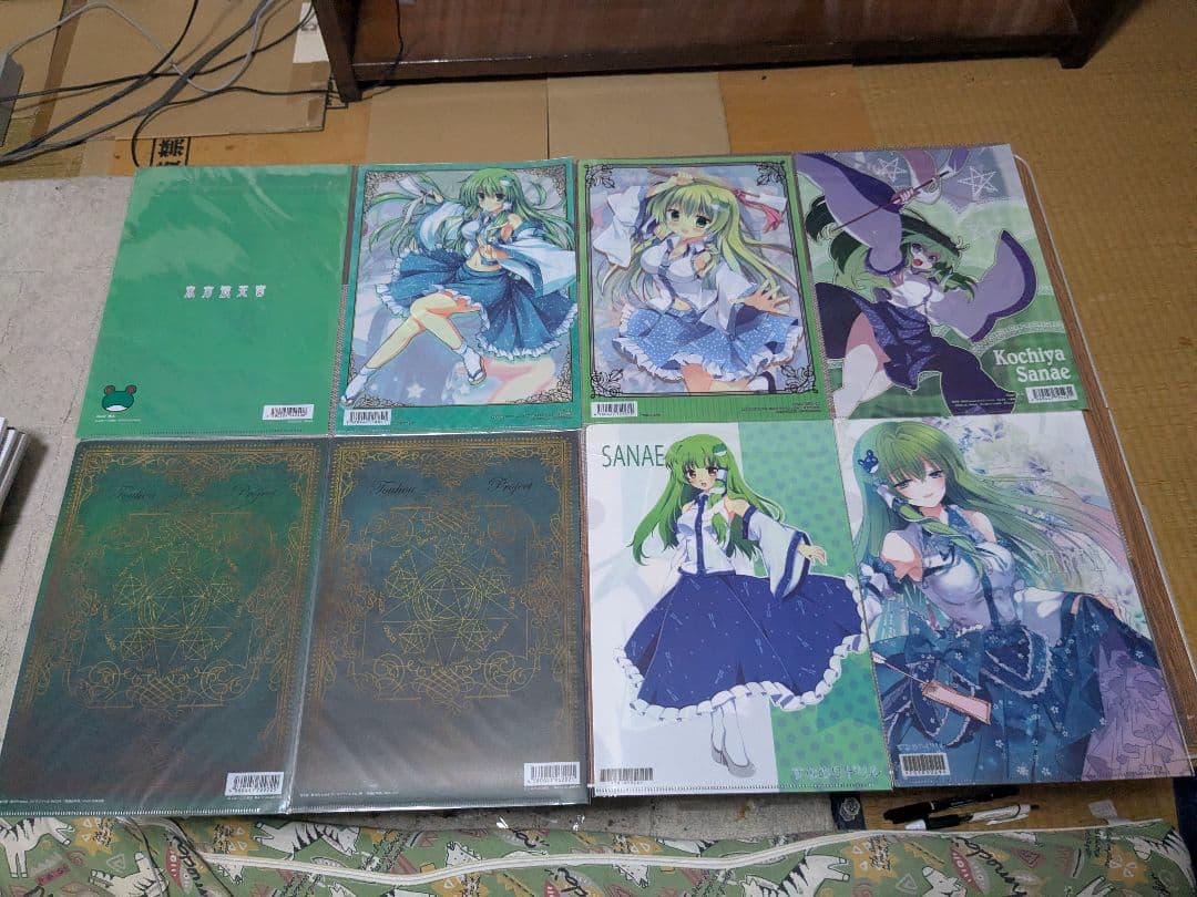 東方project　東風谷早苗 A4クリアファイル 14枚セット