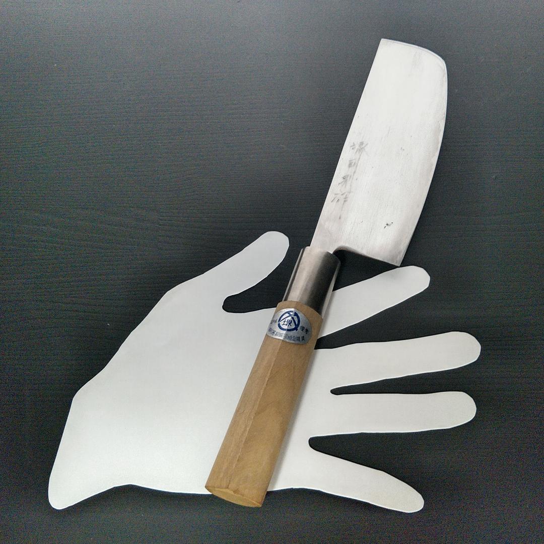 【今月の特価】堺 すし切包丁 両刃 刃渡り約170㎜ 研ぎ済