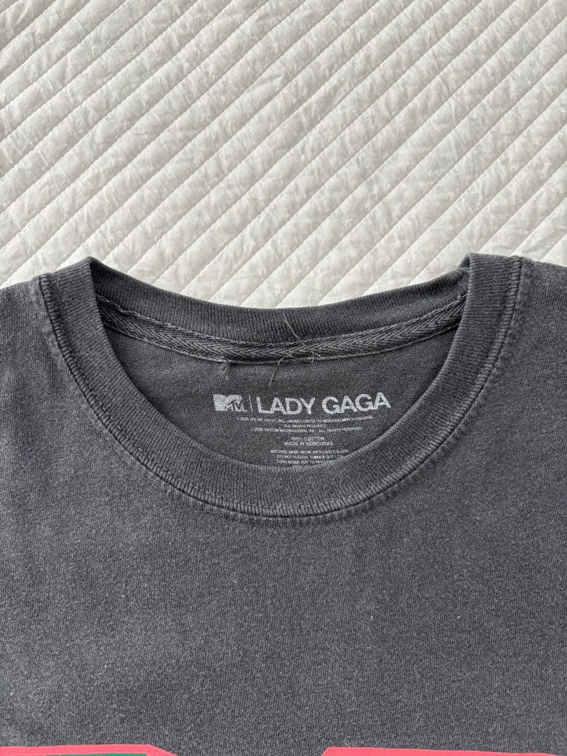 LADYGAGA レディーガガ MTVロゴ Tシャツ Sサイズ