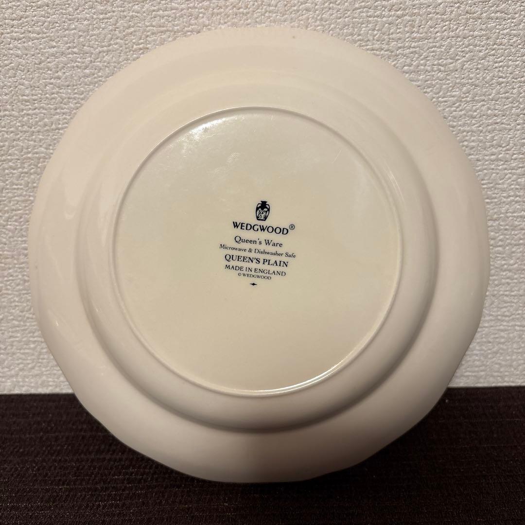 ウェッジウッド　クイーンズウェア　クイーンズプレイン　デザートプレート