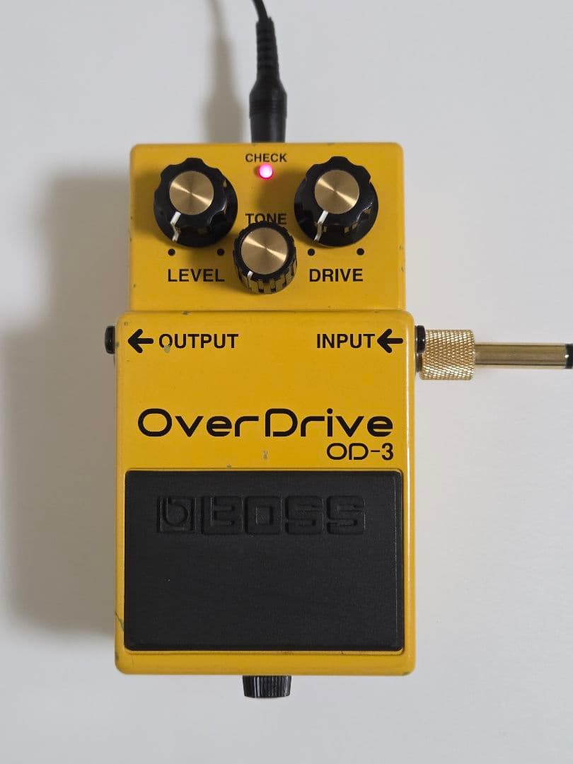 BOSS OD-3 ZKシリアル 初年度初月　初期