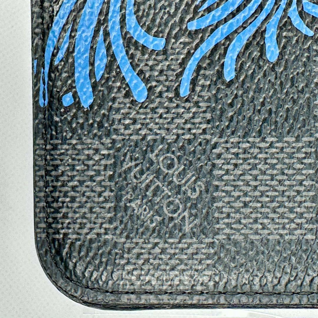 【美品☆】ルイヴィトン ダミエ　iPhone7 SE 手帳型カバー【正規品】