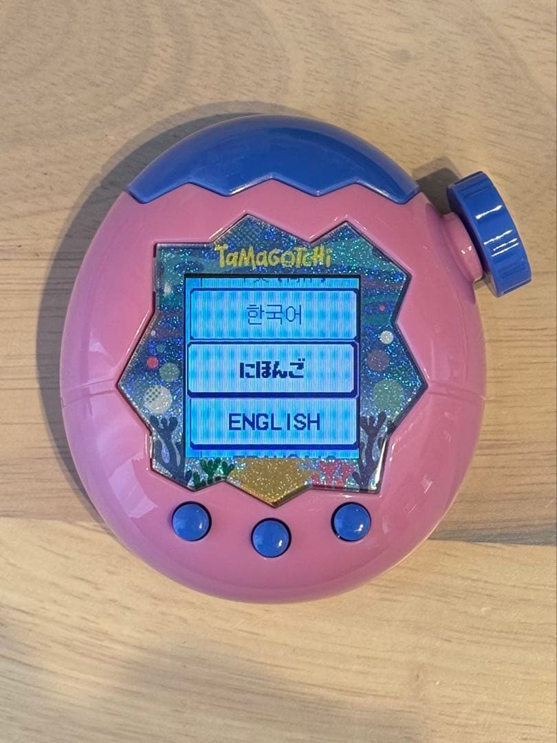 【新品未使用】たまごっちパラダイス ピンクランド ブルーウォーターカスタムver