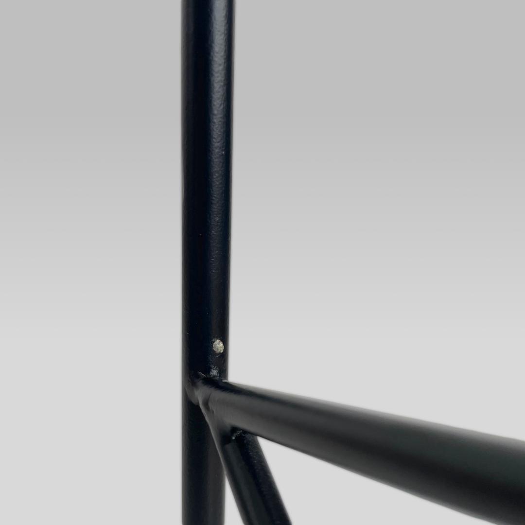 廃番【コンランショップ】ポストモダン ジグザグ ワインラック ワイヤーオブジェ