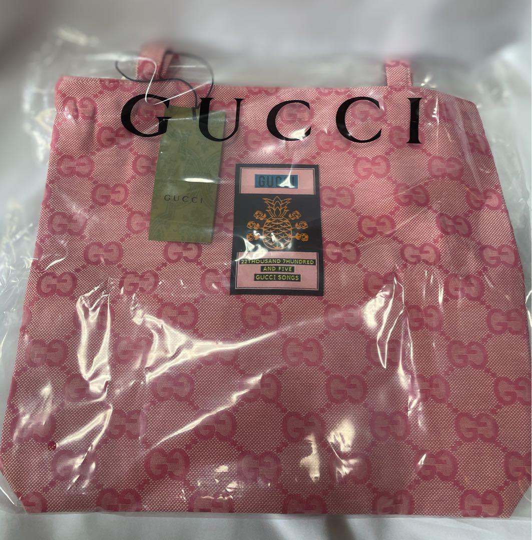 GUCCI ノベルティ　キャンバストートバッグ
