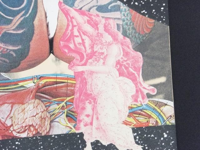 現代美術 大浦信行　直筆サイン『遠近を抱えてヨリ Ⅲ』リトグラフ　0317N