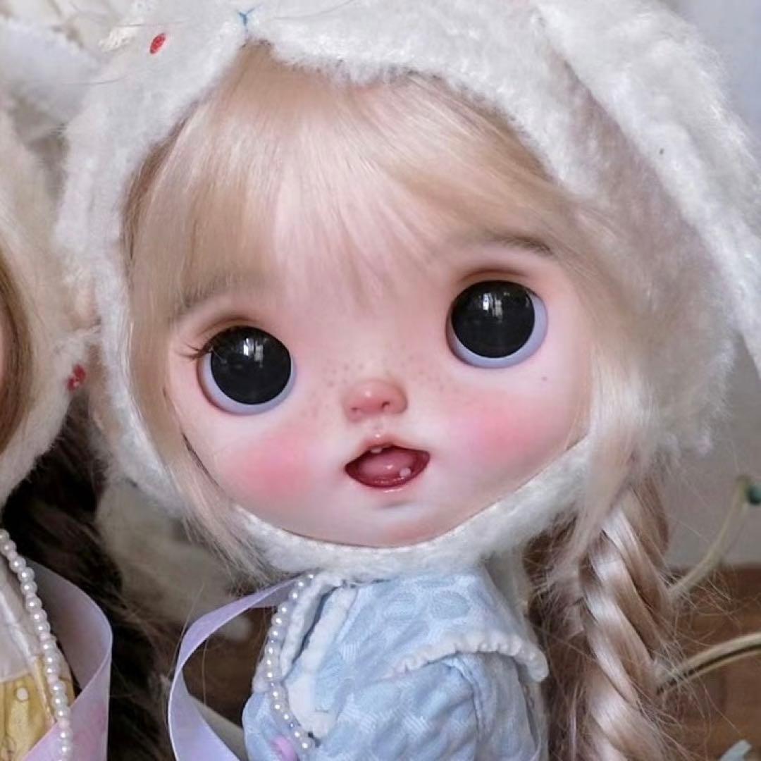 カスタムブライス 人形 作家様 幼い ベイビーちゃん もち フルセット