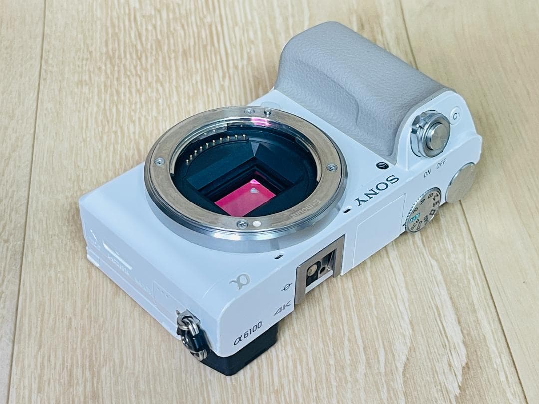 SONY α6100 ボディ ミラーレス一眼カメラ ホワイト 白