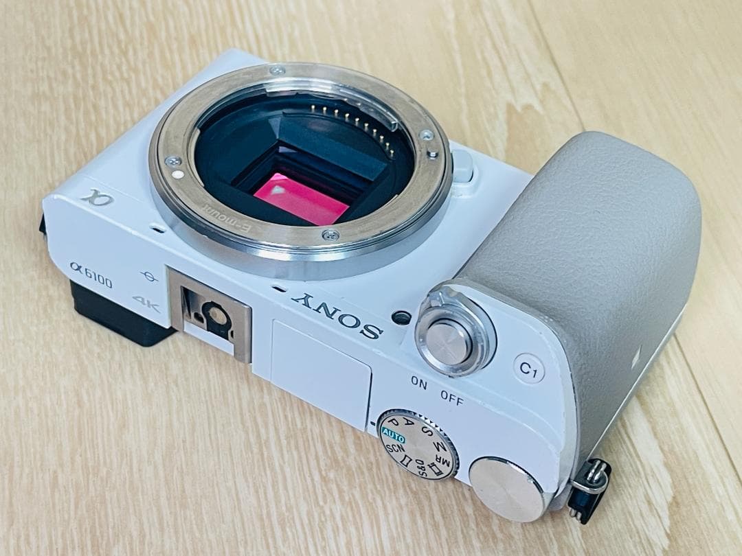 SONY α6100 ボディ ミラーレス一眼カメラ ホワイト 白