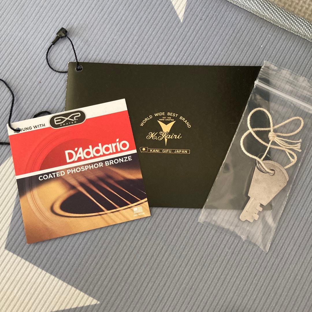 アコースティックギター　K.Yairi ヤイリ　ハードケース付き　アコギ