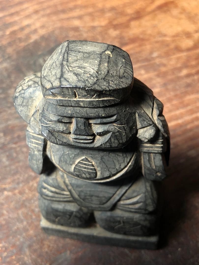 家の神　民衆仏　大黒天　木彫　江戸時代後期から幕末　古民藝