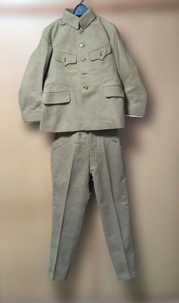 旧日本陸軍 軍服 ② アンティーク 骨董品 本物 当時物 ミリタリー 昭和レトロ