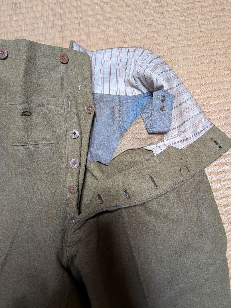 旧日本陸軍 軍服 ② アンティーク 骨董品 本物 当時物 ミリタリー 昭和レトロ