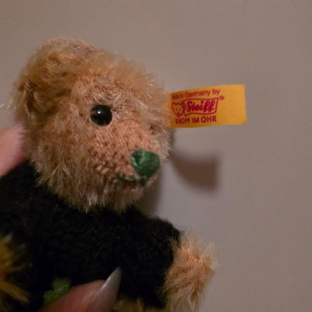 シュタイフ ベア 四つ葉のクローバー Steiff ぬいぐるみ オーナメント